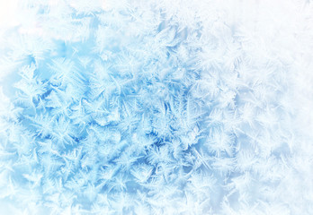 Obraz na płótnie Canvas Design of fairy tale forest with snowfall