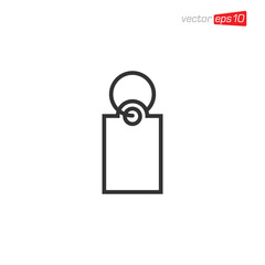 Price Tag Label Icon Design Vector