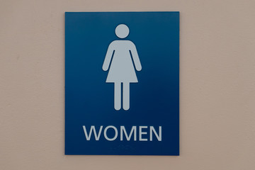 Male Female Restroom Info Signs