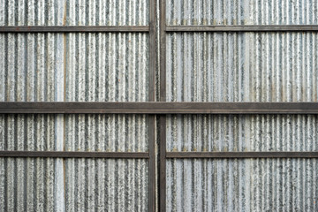 Crack old brick wall in a background