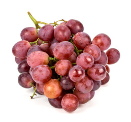 grapes on a white background