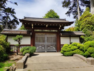 Obraz premium puerta japonesa