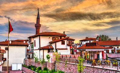 Historic centre of Ankara, the capital of Turkey - obrazy, fototapety, plakaty