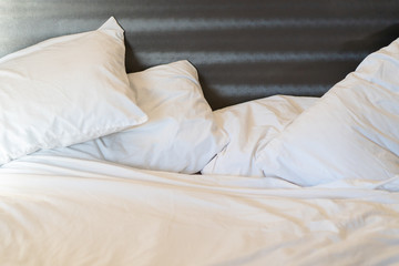 Used Pillows with some Sheets