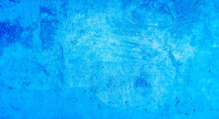 Dark blue grunge background material. Blue wall.