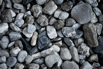 Stone fall for garden decoration