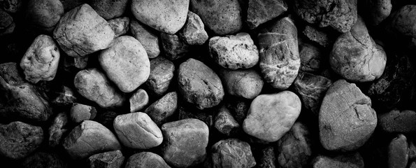 Stone fall for garden decoration