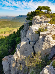 rocks in mountains