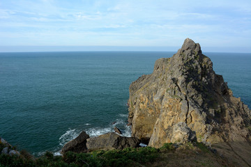 acantilados en Prellezo Cantabria 