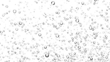 Water bubbles rising up and exploding. Loopable with alpha matte. - Powered by Adobe