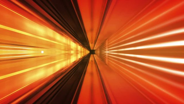 Journey through a tunnel. Loopable. 4 colors. Cubic. More colors in my portfolio.