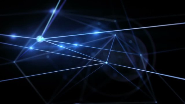 Growing network connections. 2 colors in 1 file. Loopable. Blue-Silver. Perfect to use as a technology, communication or social media background. More options in my portfolio.       