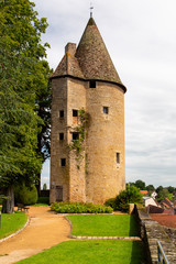 Fototapeta na wymiar Tour Charles de la Tréméraire in Charolles im Burgund in Frankreich