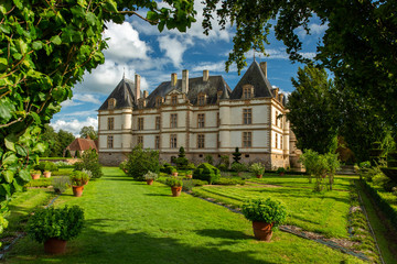 Schloss Chateau Cormatin im Burgund in Frankreich © Klaus Brauner
