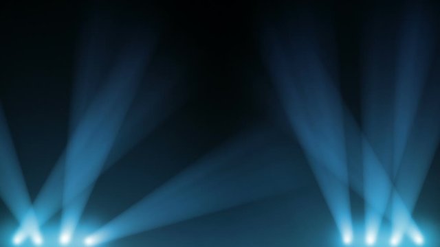 Spotlight animation. Blue and White. 2 colors in one file. Loopable. More colors in my portfolio.