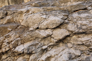 Stone wall texture background surface natural color