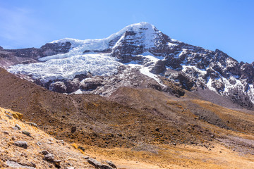 Ausangate trek in Peru mountains