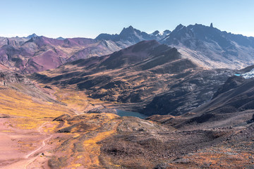 Ausangate trek in Peru mountains