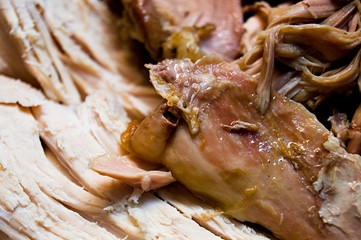 Close up of Turkey meat