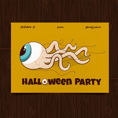 Halloween party poster - 312964169