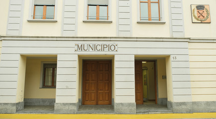 Fototapeta na wymiar Municipio di Limido Comasco