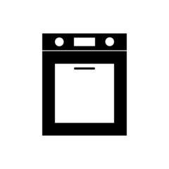 Oven Icon Illustration. Flat symbol. 