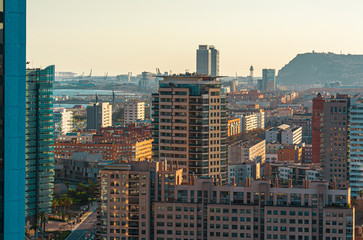 Fototapeta na wymiar Barcelona imponente