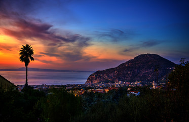 Sonnenuntergang Piano di Sorrento