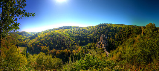 Panorama Burg Eltz