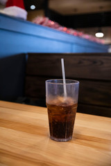 glass of soda