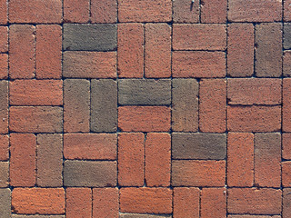 brick wall texture red bricks