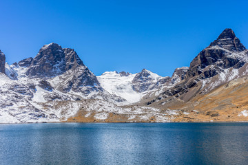 Mountains view in Bolivia