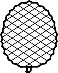 Coloring page with lychee fruit