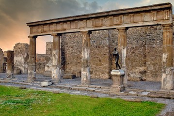 Ruinen von Pompeji, Italien, Europa