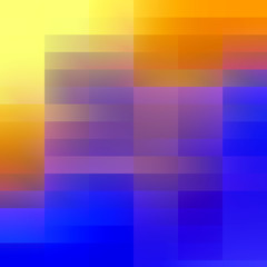 Squares abstract colorful background