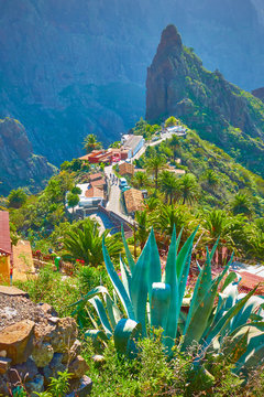 Mountain village Masca in Tenerife