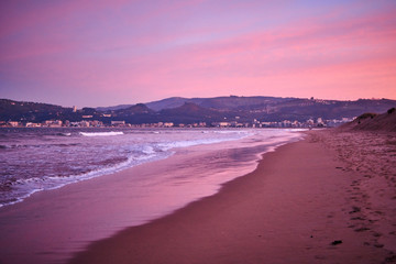 laredo beach view in december