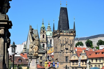 Eindrücke von der Karlsbrücke, Prag