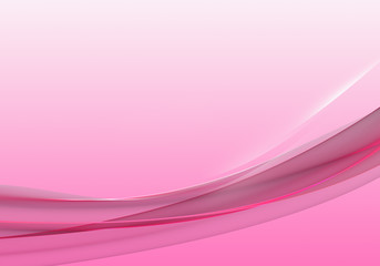 Abstract white and pink background waves. Bright abstract background.