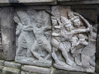 Relieff in temple
