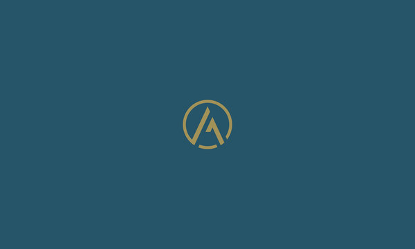 Alphabet / number  icon logo A1