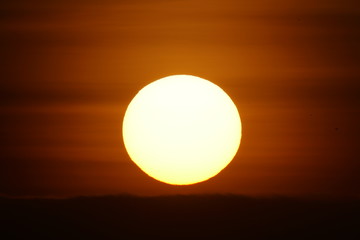 solora disk sunset