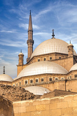 Fototapeta na wymiar Muhammad Ali Mosque Cairo 
