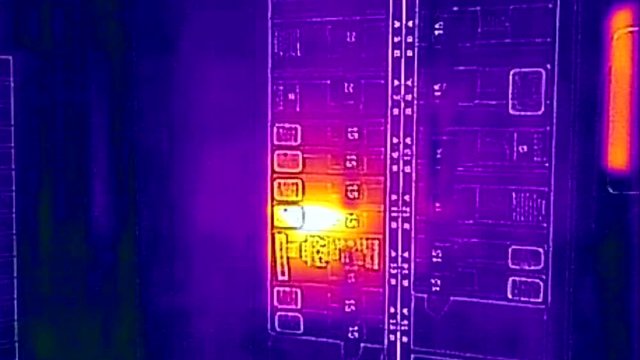Infrared Thermal Video Imaging House Fuse Box Panel Measuring Temperature Heat 002