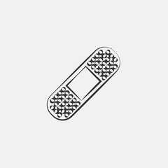 bandage icon vector illustration sign