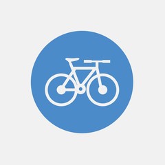 bicycle icon vector illustration sign