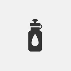 drinking bottle icon vector illustration sign