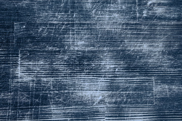 Dark blue background tree textured. Top view with empty space