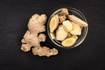 Some Ginger (close-up shot; selective focus)