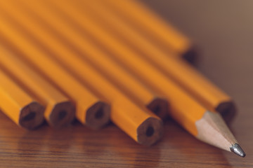 Not used Pencils diagonal